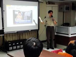 總經理謝博士受邀至彰化師大資管所演講 「支付新趨勢-第三方支 活動照片