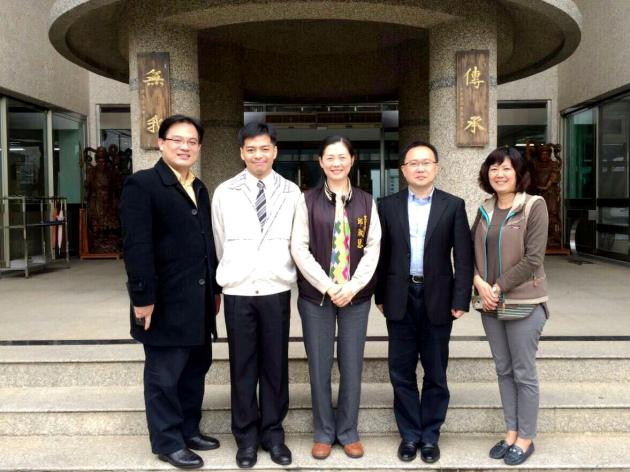 騏璣資訊科技總經理謝博士、執行長謝東昇博士偕同福建藝術職業學 活動照片