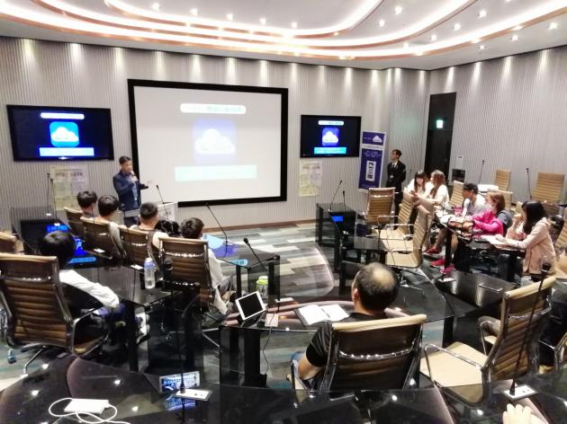 騏璣資訊科技受彰化縣政府所舉辦 107年彰化縣青年圓夢創業學 活動照片