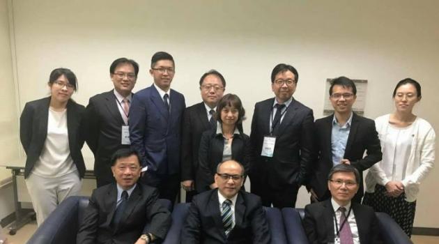 騏璣資訊科技執行長謝東昇博士受邀至台灣財務工程學會辦的實務創 活動照片